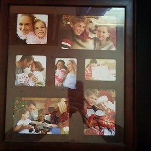 Hanging jewelry box with pictures